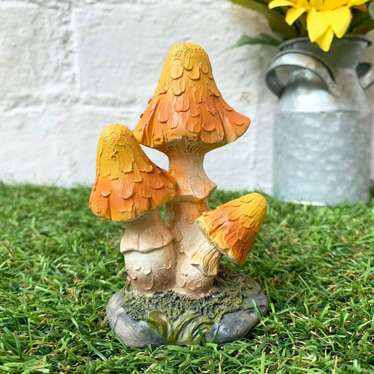 Miniature Resin Pimpled Toadstool Mushroom Figurine