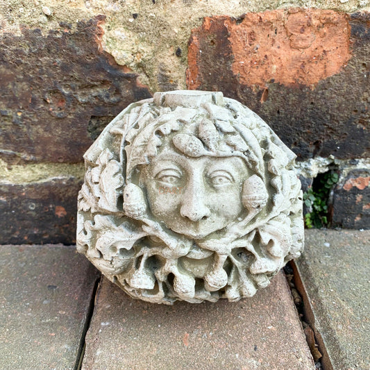 Acorn Cathedral Greenman Wall Sculpture