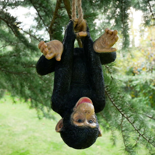 Resin Hanging Cheeky Monkey Ornament 58cm