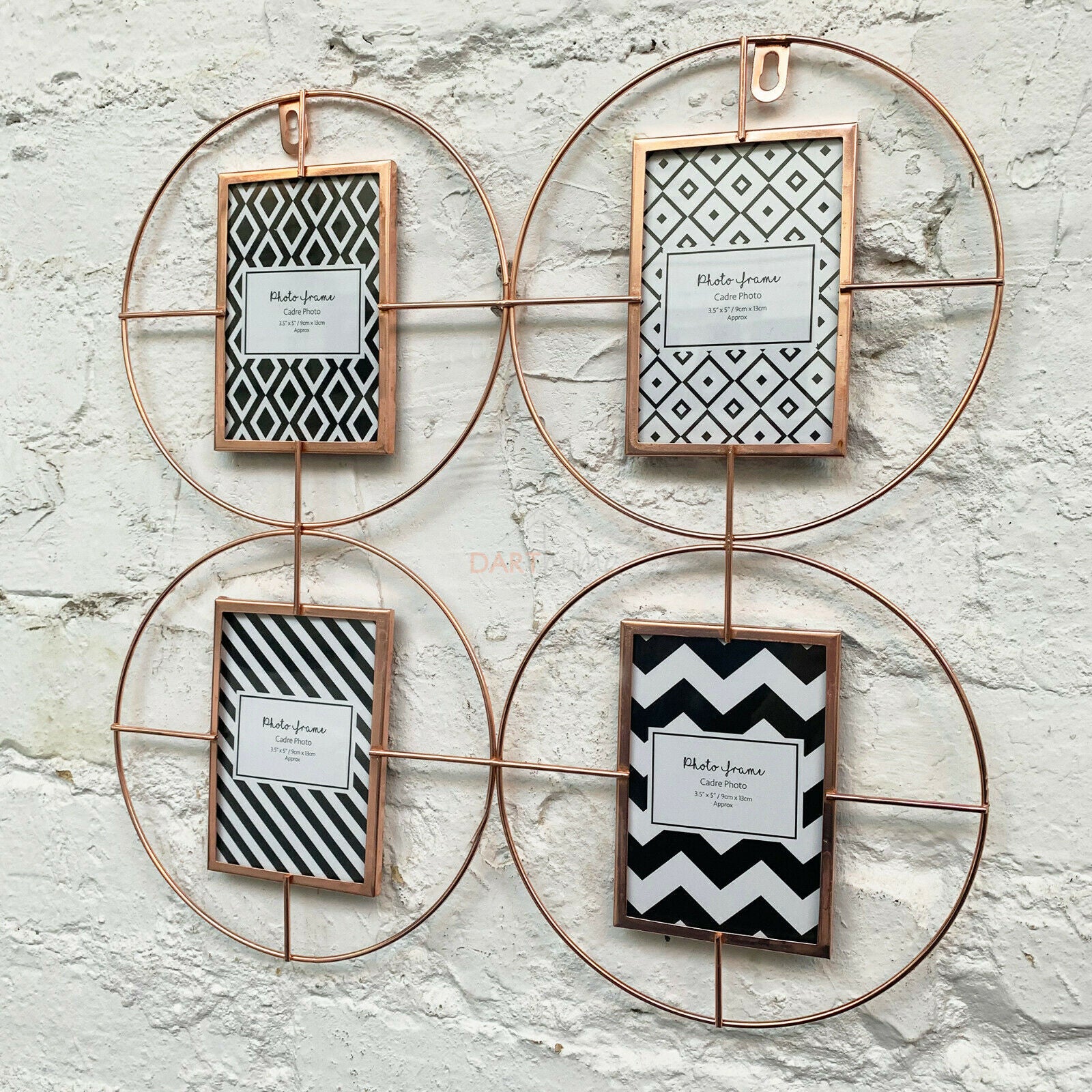 Copper Multi Wall Mounted Photo Frame