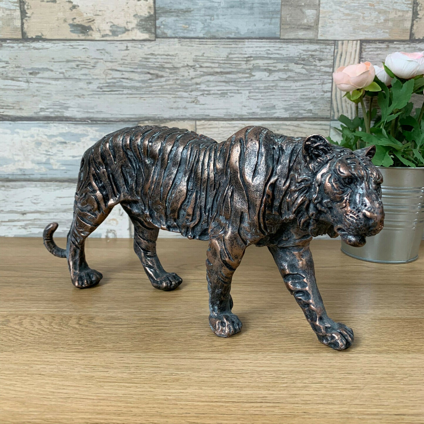 Bronzenes Bengal-Tiger-Ornament