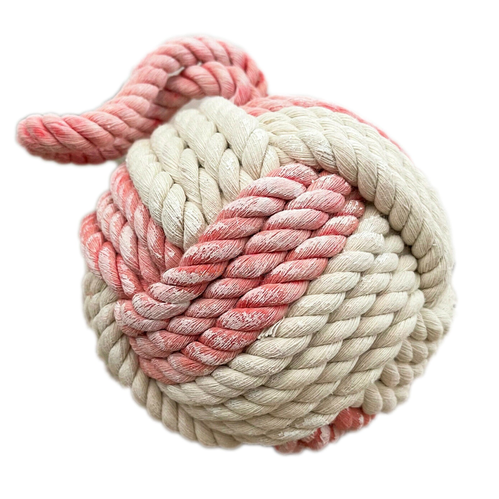 Rosa Seilknoten-Türstopper