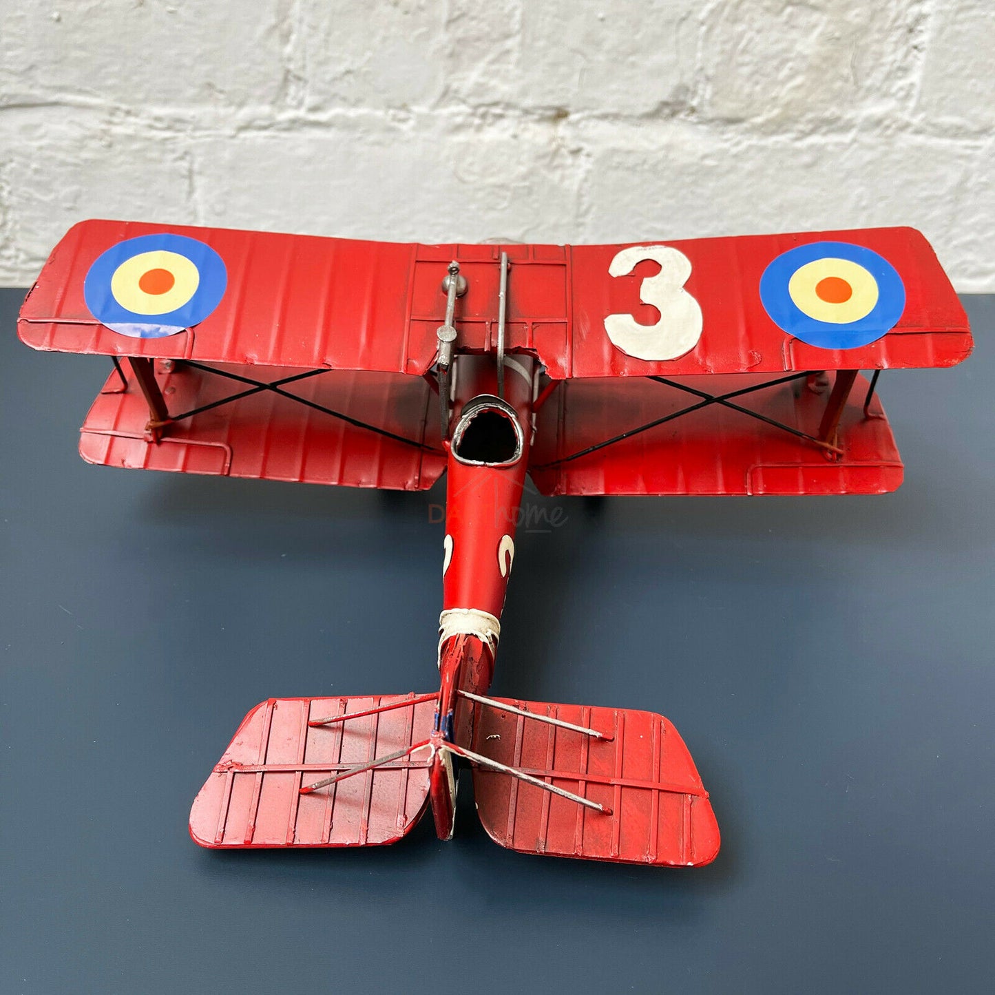 Red Model Biplane Model Ornament