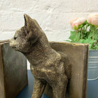 Gold Cat Bookends Set Of 2