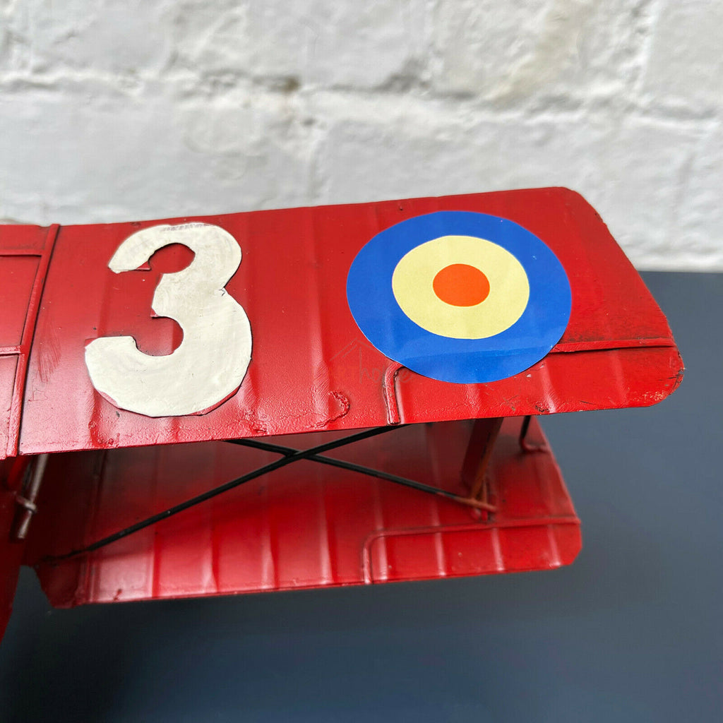 Rotes Modell-Doppeldecker-Modellornament