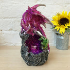 Light Up Purple Dragon Ornament
