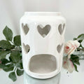 Glossy Ceramic Heart Oil Warmers