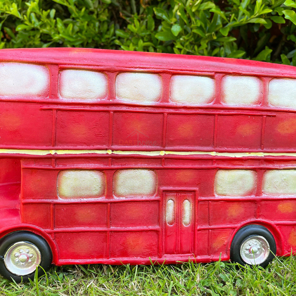 Red London Bus Planter