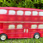 Red London Bus Planter