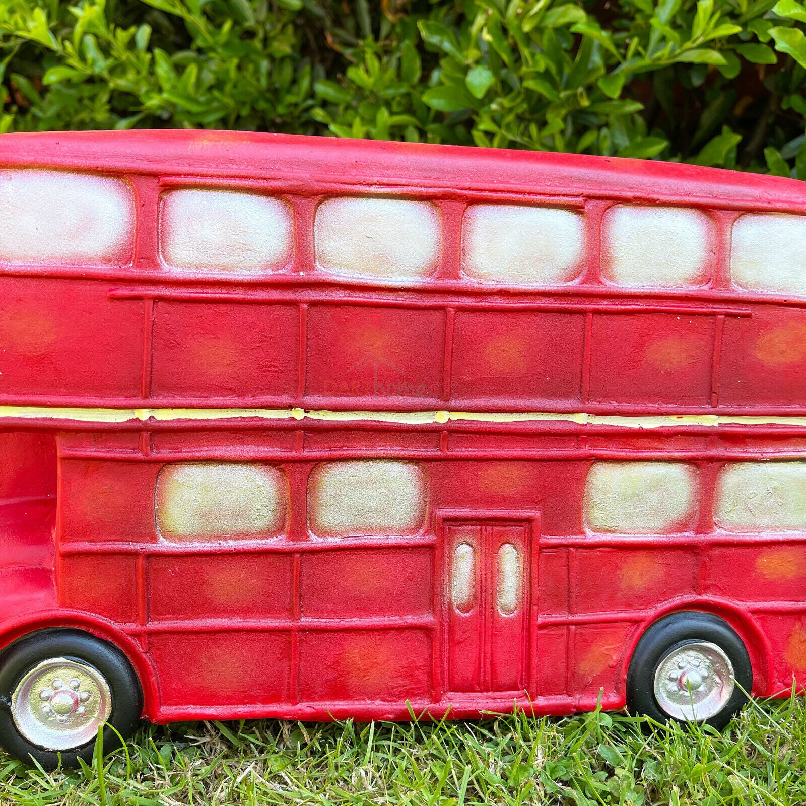 Red London Bus Planter
