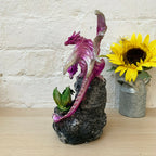 Light Up Purple Dragon Ornament