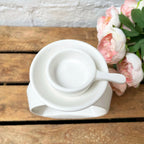 White Ceramic Wax Melt Burner 13cm