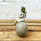 All You Need Is Love And A Cat Angel Stone