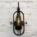 Industrial Caged Wall Lamp