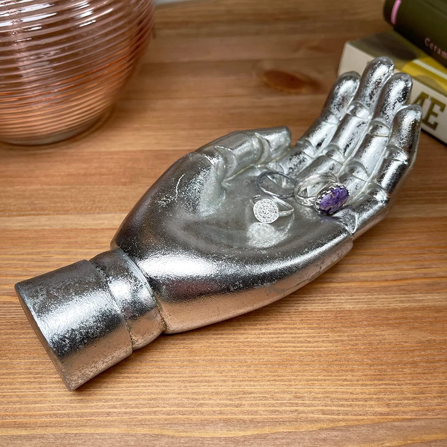 Silver Hand Jewellery Dish
