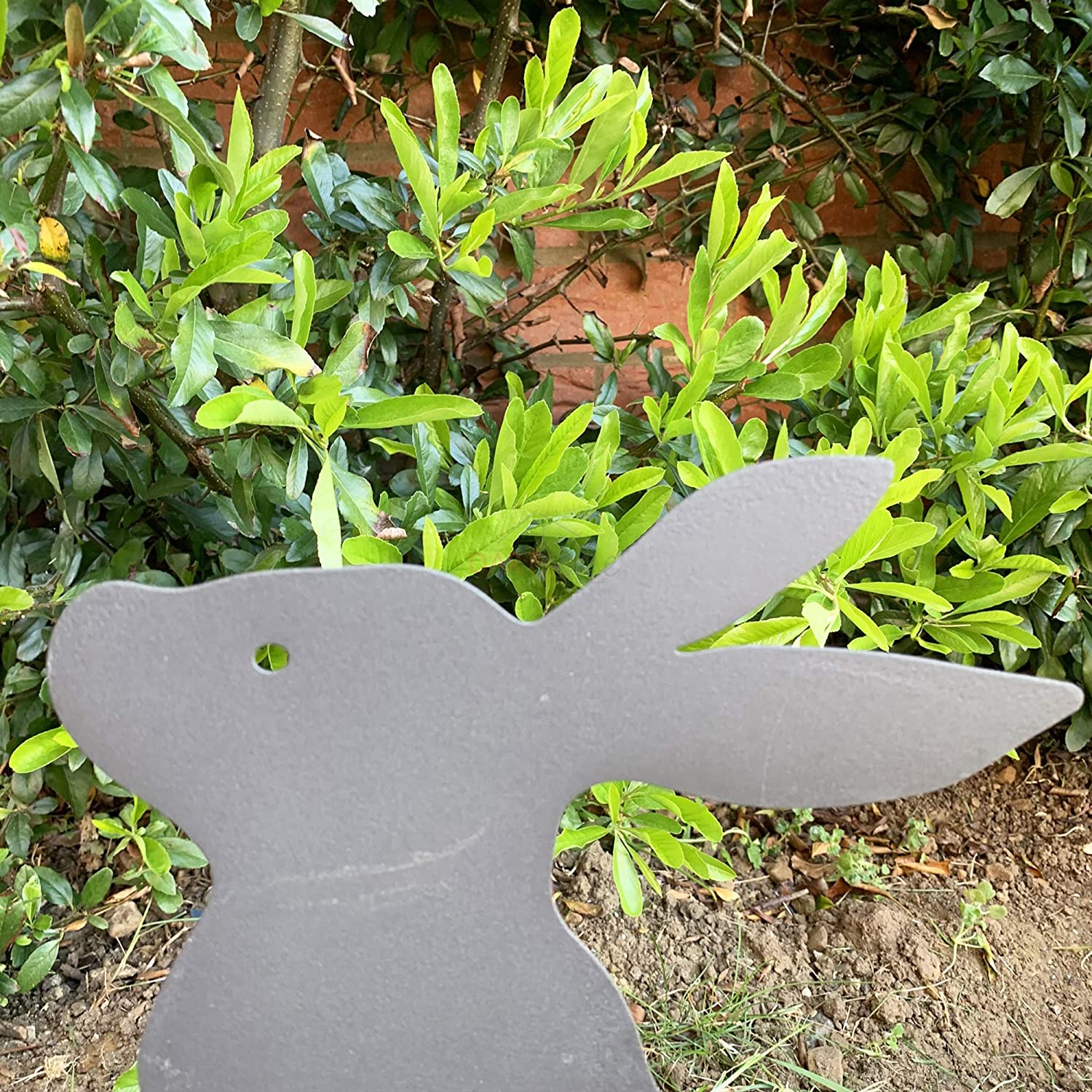 Silhouette Rabbit Woven Planter