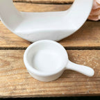 White Ceramic Wax Melt Burner 13cm