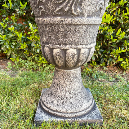 Stone Effect Garden Urn Planter