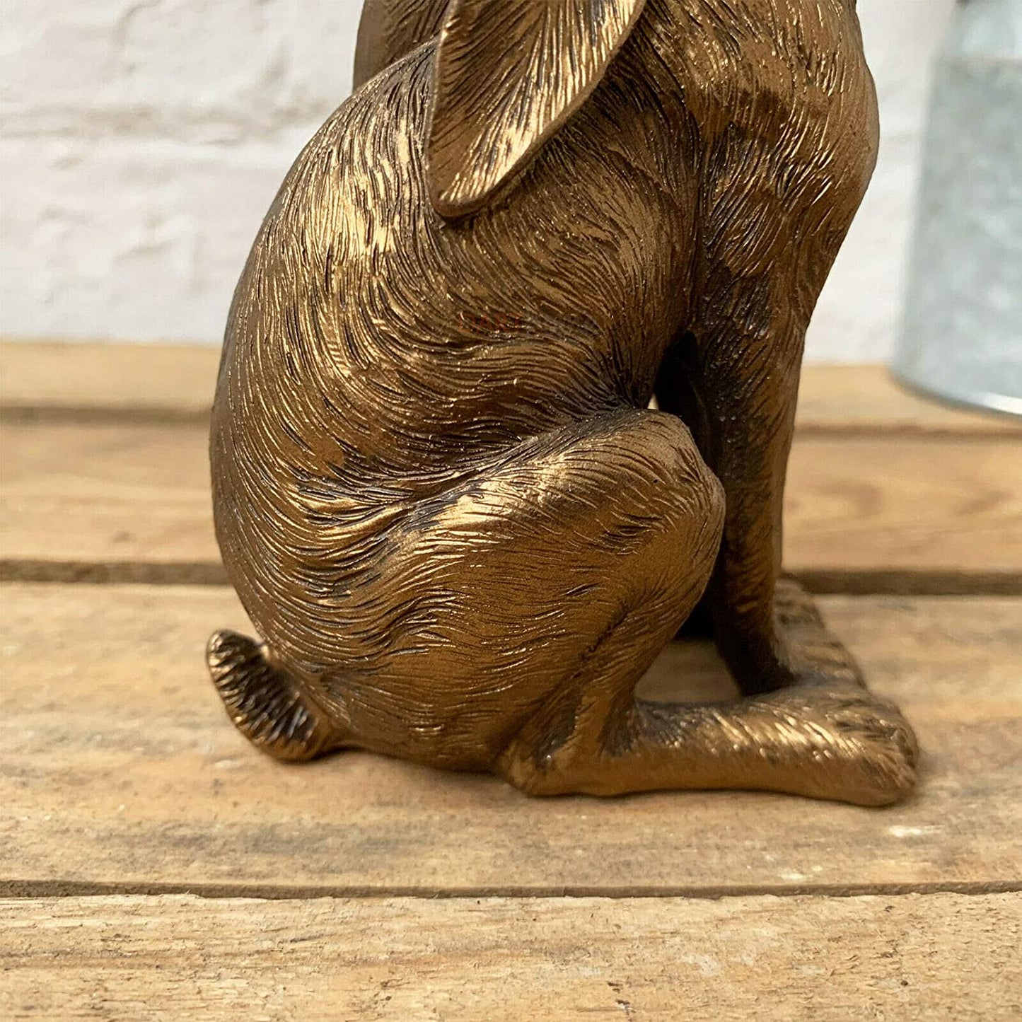 Bronze Moongazing Hare Ornament