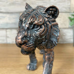 Bronzenes Bengal-Tiger-Ornament