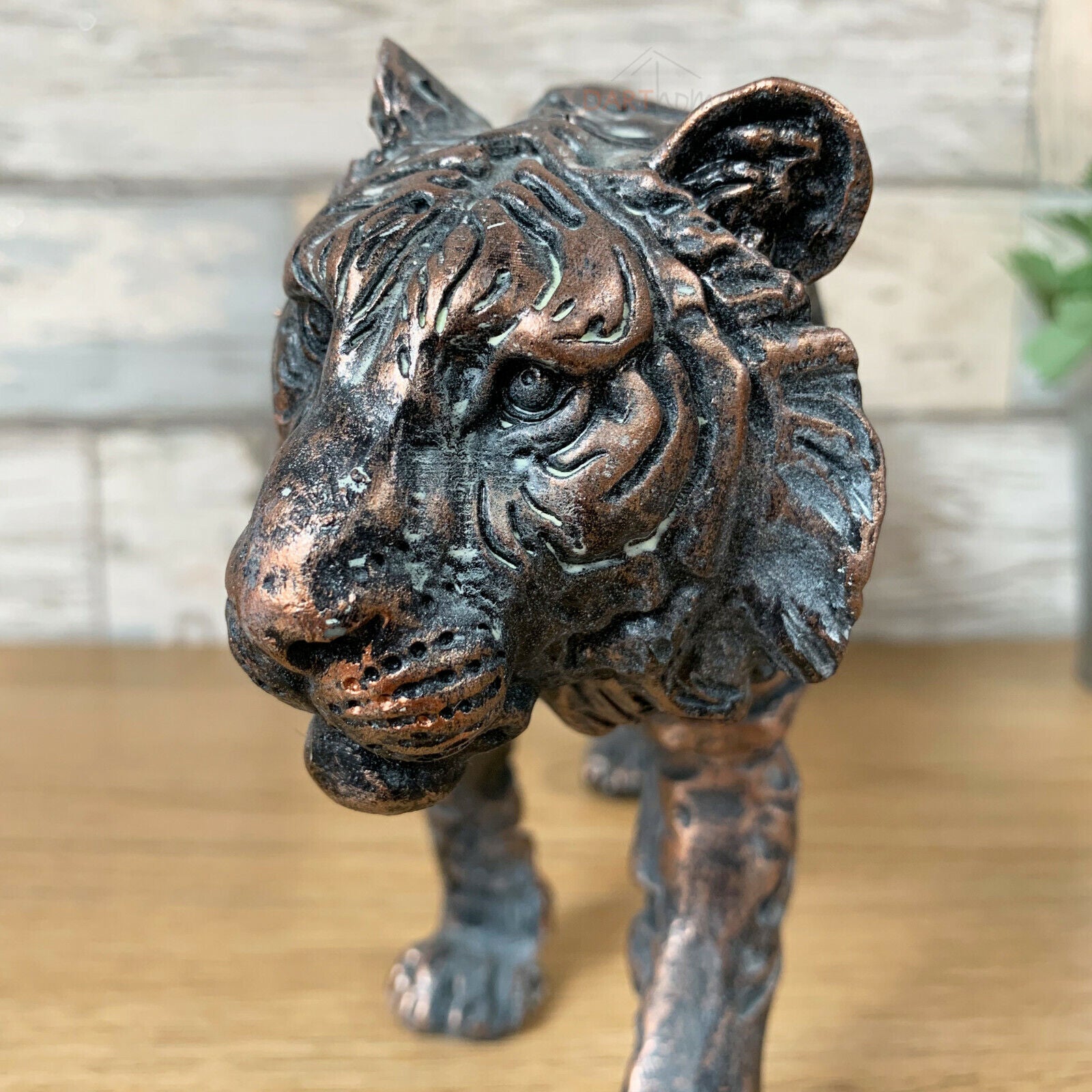 Bronzenes Bengal-Tiger-Ornament