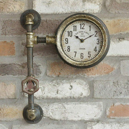 Industrial Pipe Clock A