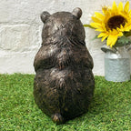 Bronze Panda & Cub Ornament