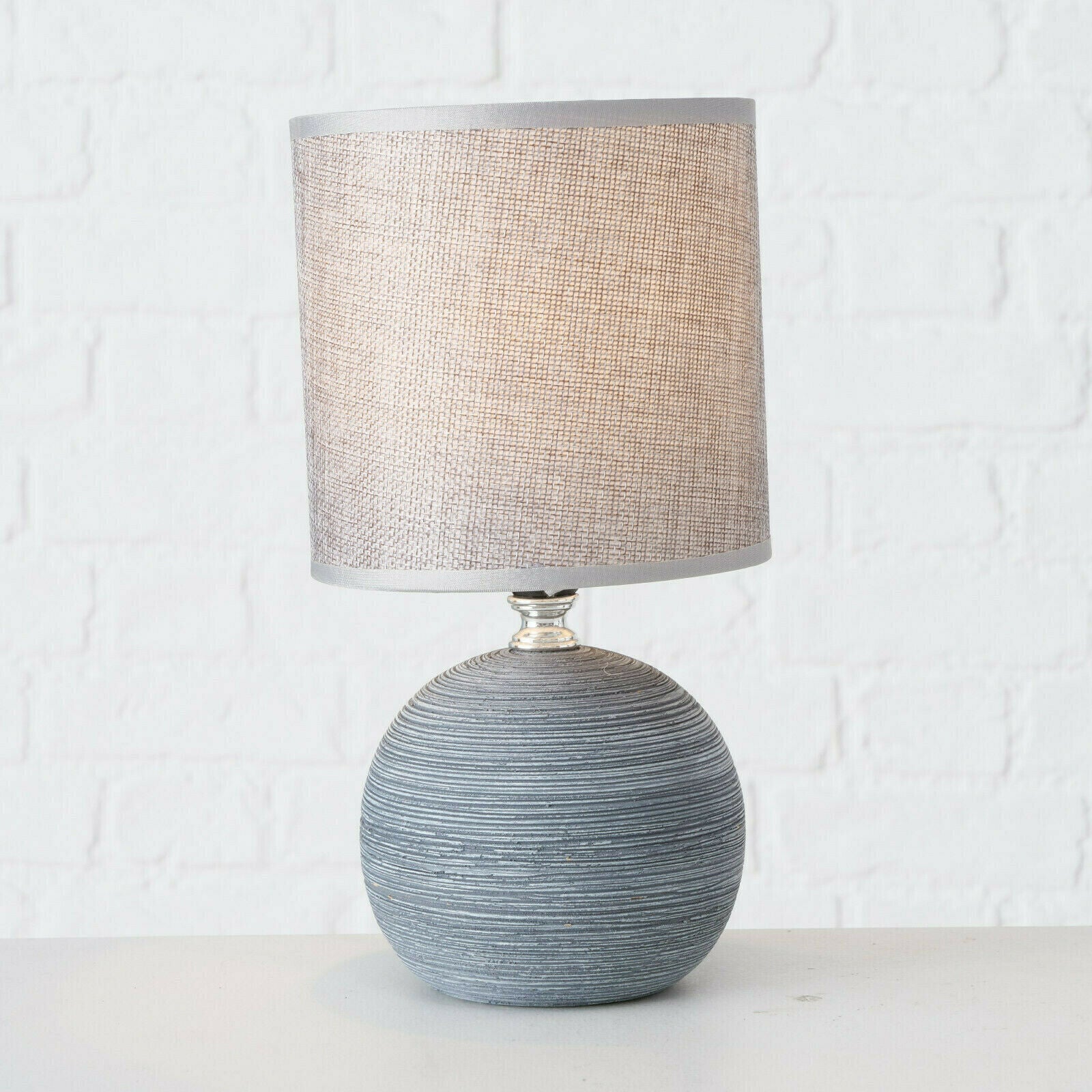Terracotta Round Ball Table Lamps
