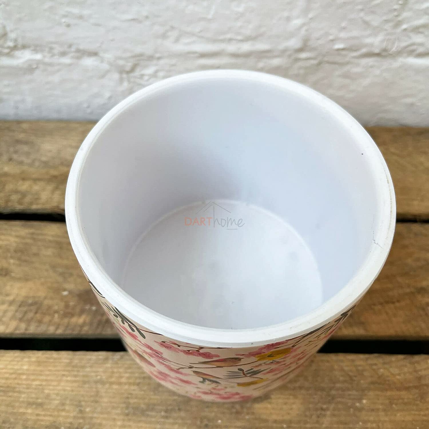 Ceramic Cherry Blossom Plant Pot Holder