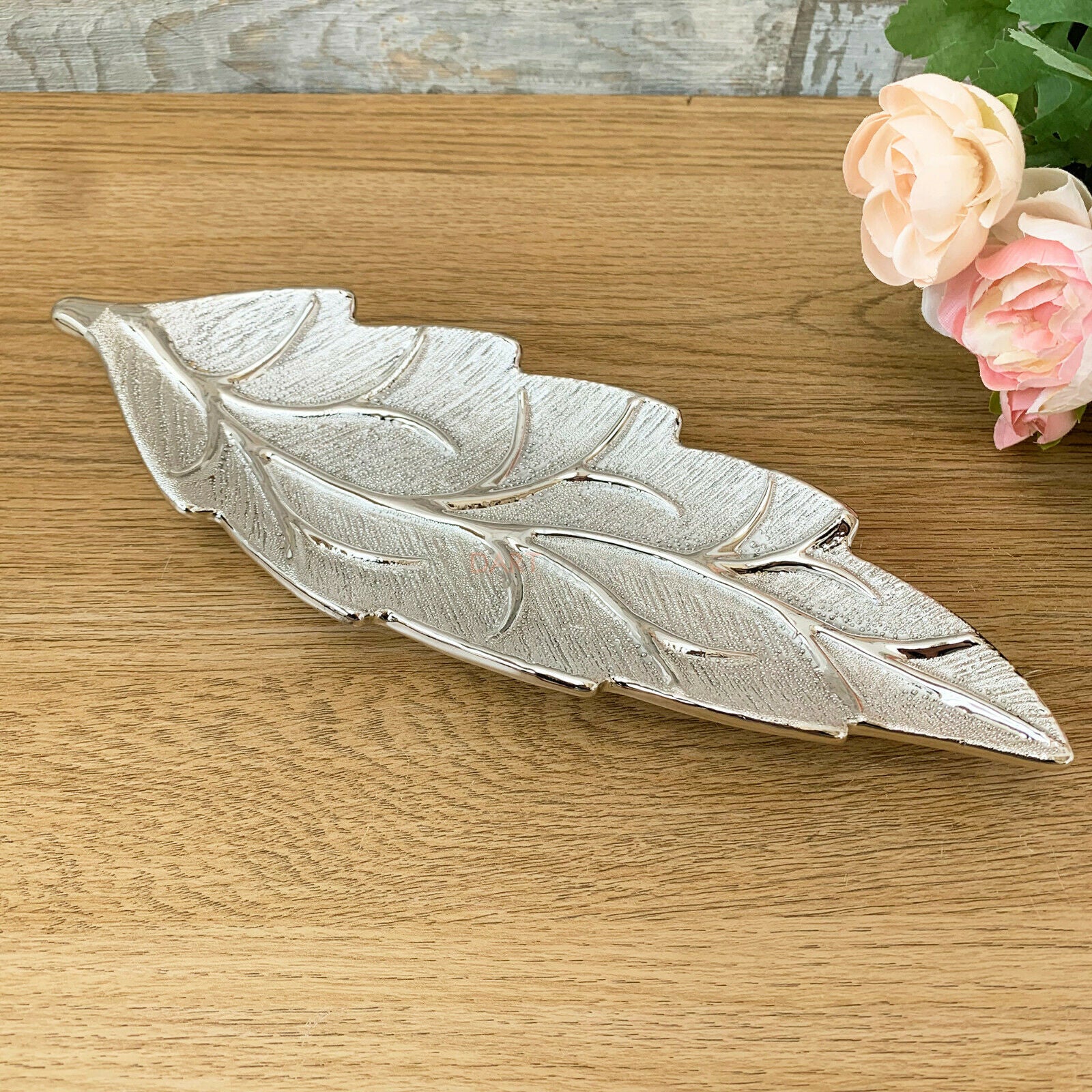Ceramic Leaf Home Decorative Display Plates 30cm