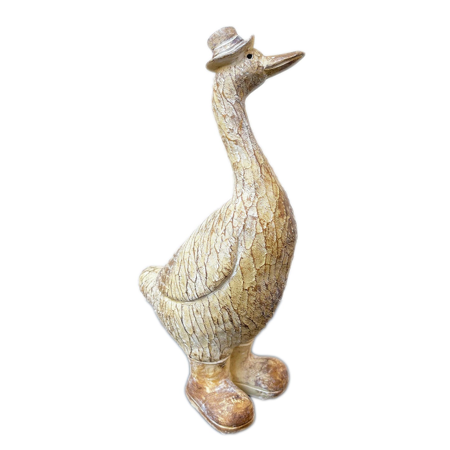 Duck With Hat Figurine Small