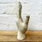 Distressed Palmistry Spiritual Hamsa Eye Ornament