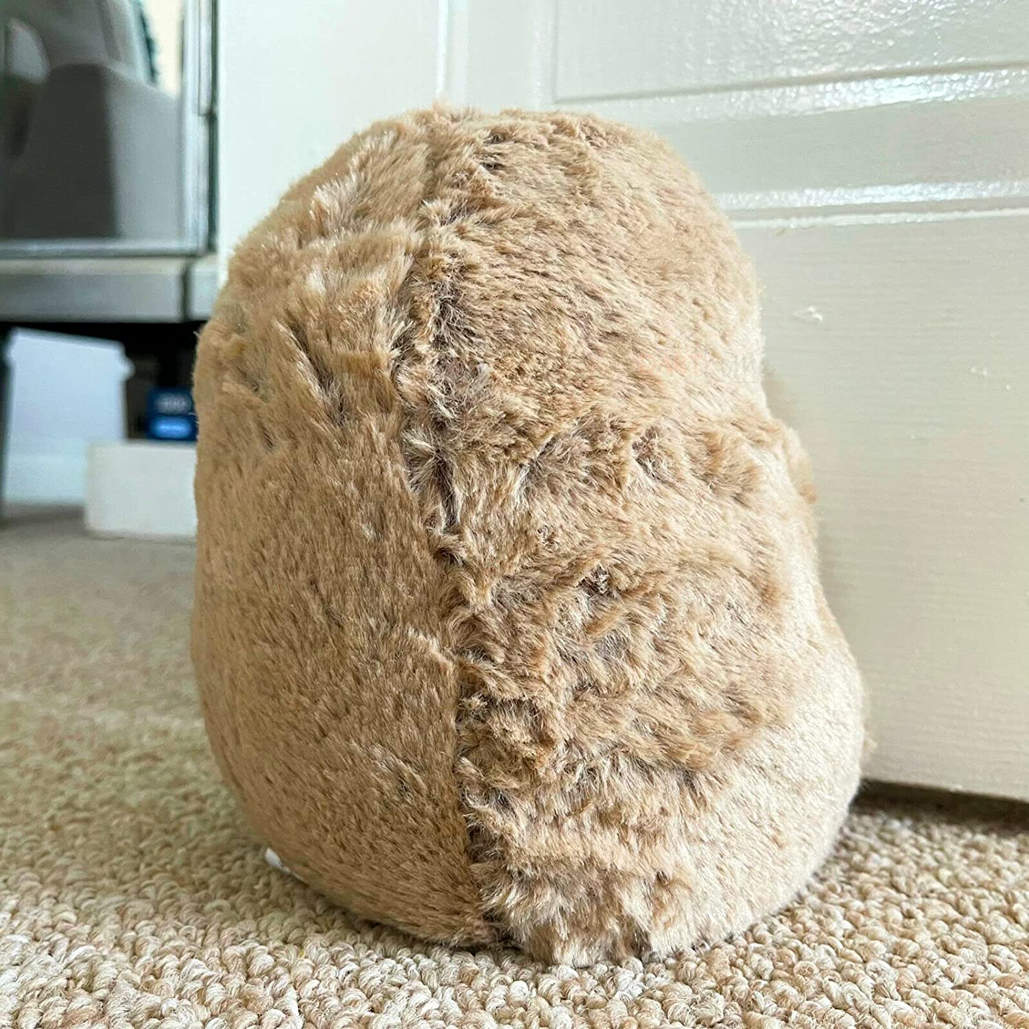 Soft Faux Fur Sloth Doorstop 24cm
