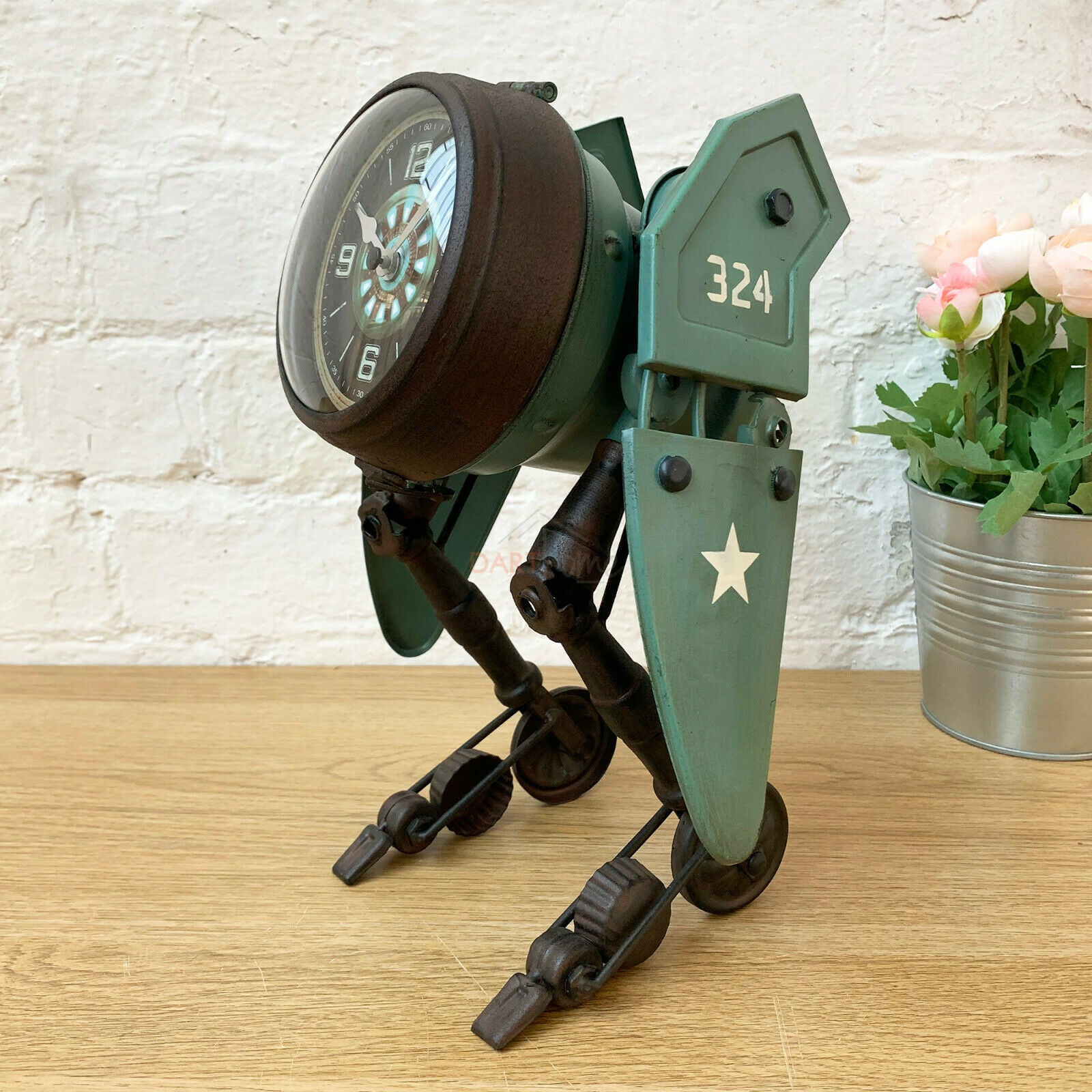 Industrial Robot Clock