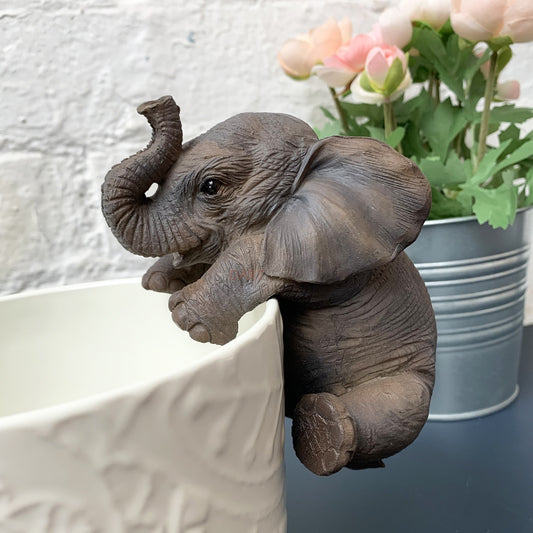 Large Elephant Pot Hanger