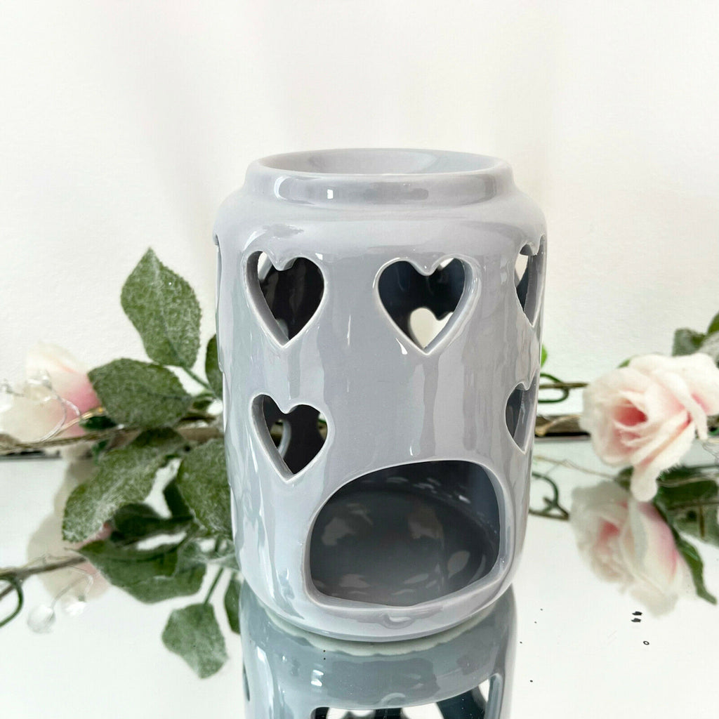 Glossy Ceramic Heart Oil Warmers