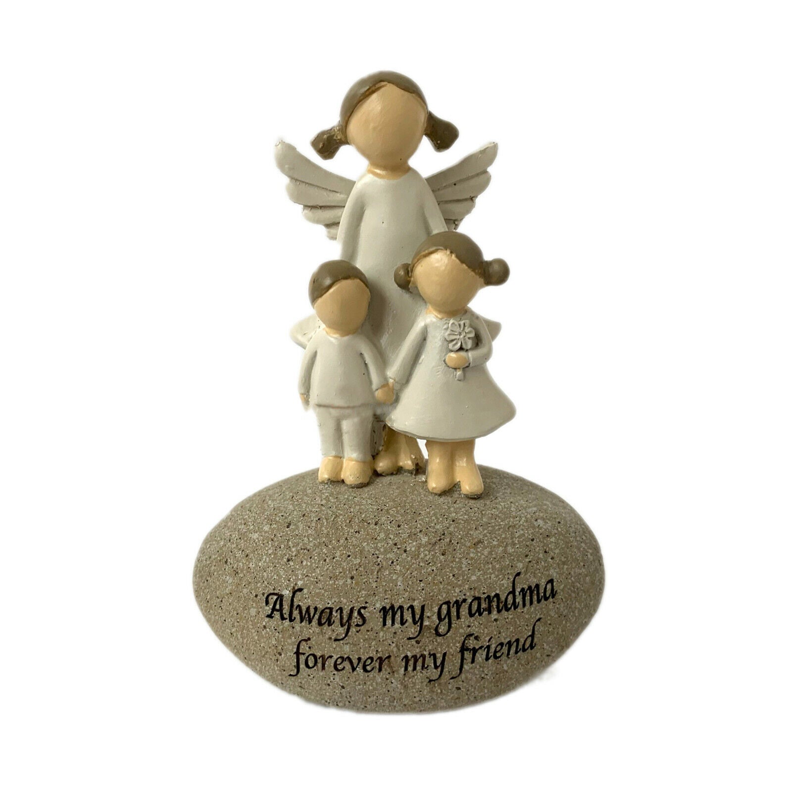 Miniature Grandma Message Angel Stone Gift