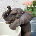 Large Elephant Pot Hanger