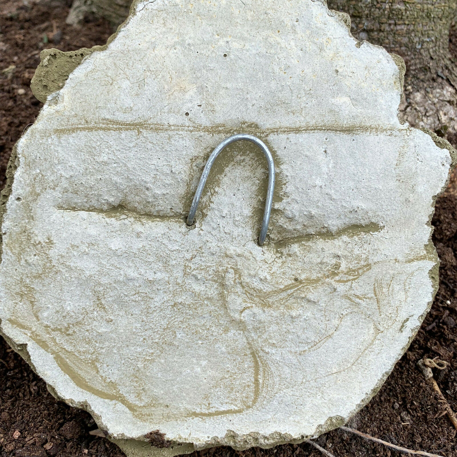 Stone Peeping Greenman Wall Plaque