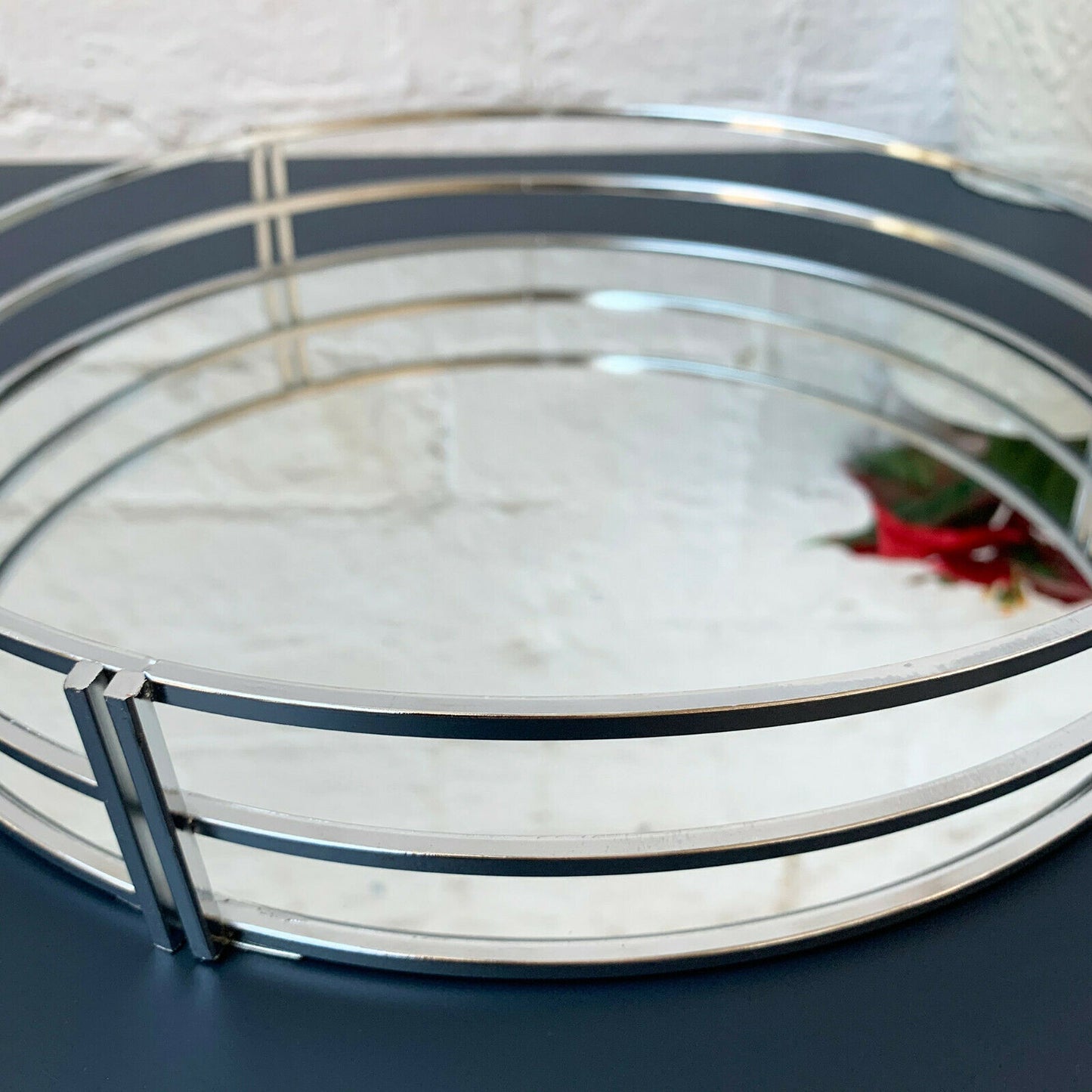 Silver Mirror Tray