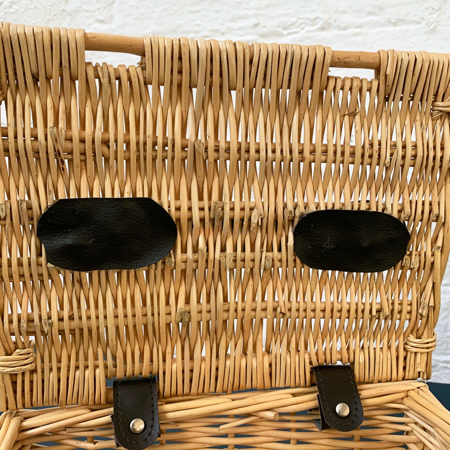 Buff Wicker Hamper Basket