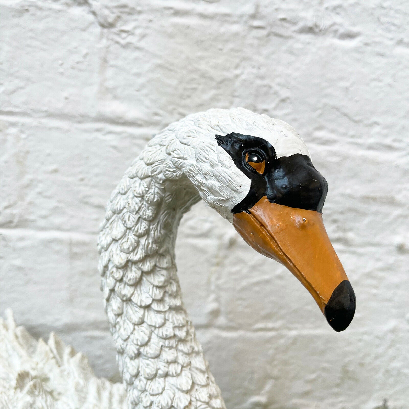 White Swan Garden Ornament
