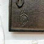 Cast Iron Fairy Door Wall Plaque 14cm