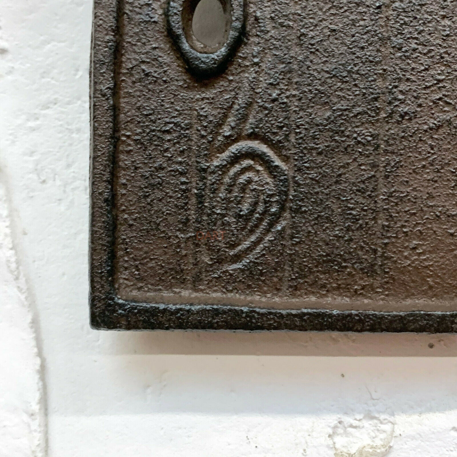 Cast Iron Fairy Door Wall Plaque 14cm