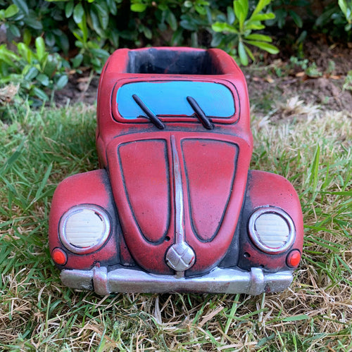 Roter französischer Auto-Zementpflanzer