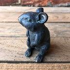 Set of 2 Resin Mice Ornaments