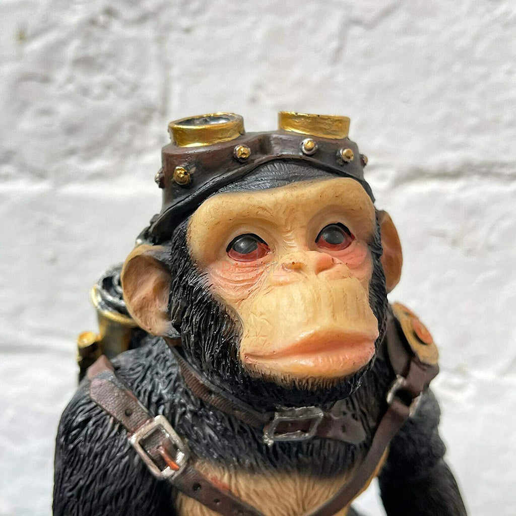Steampunk Jetpack Monkey Ornament