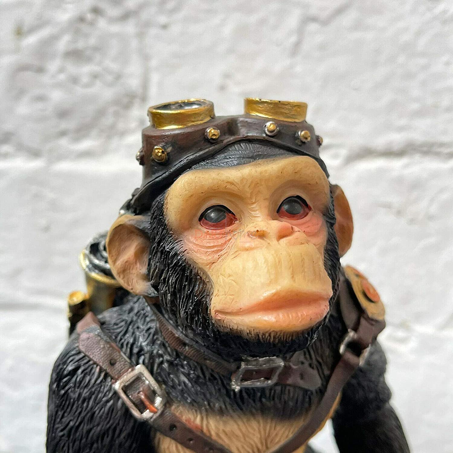 Steampunk Jetpack Monkey Ornament