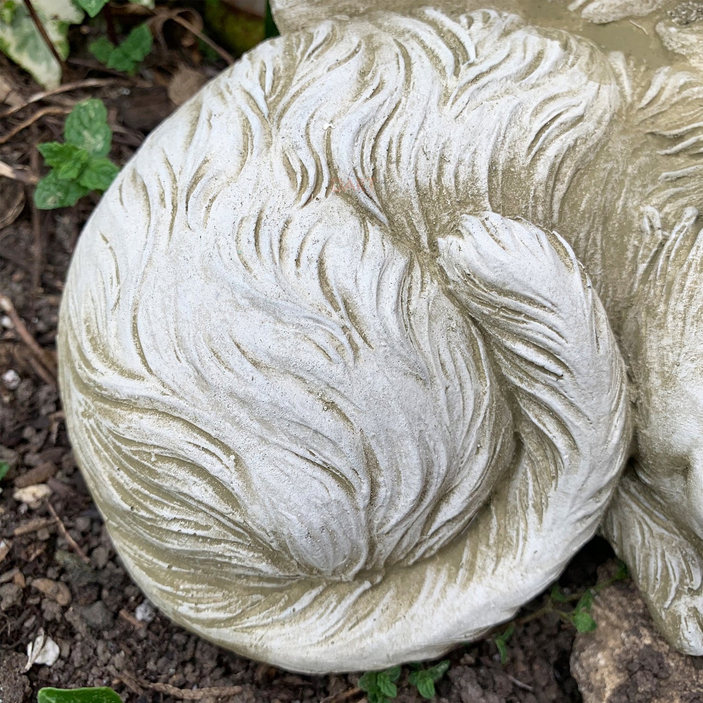 Stone Cat Memorial Sculpture