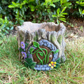 Cement Fairy House Planter 15x12x15cm